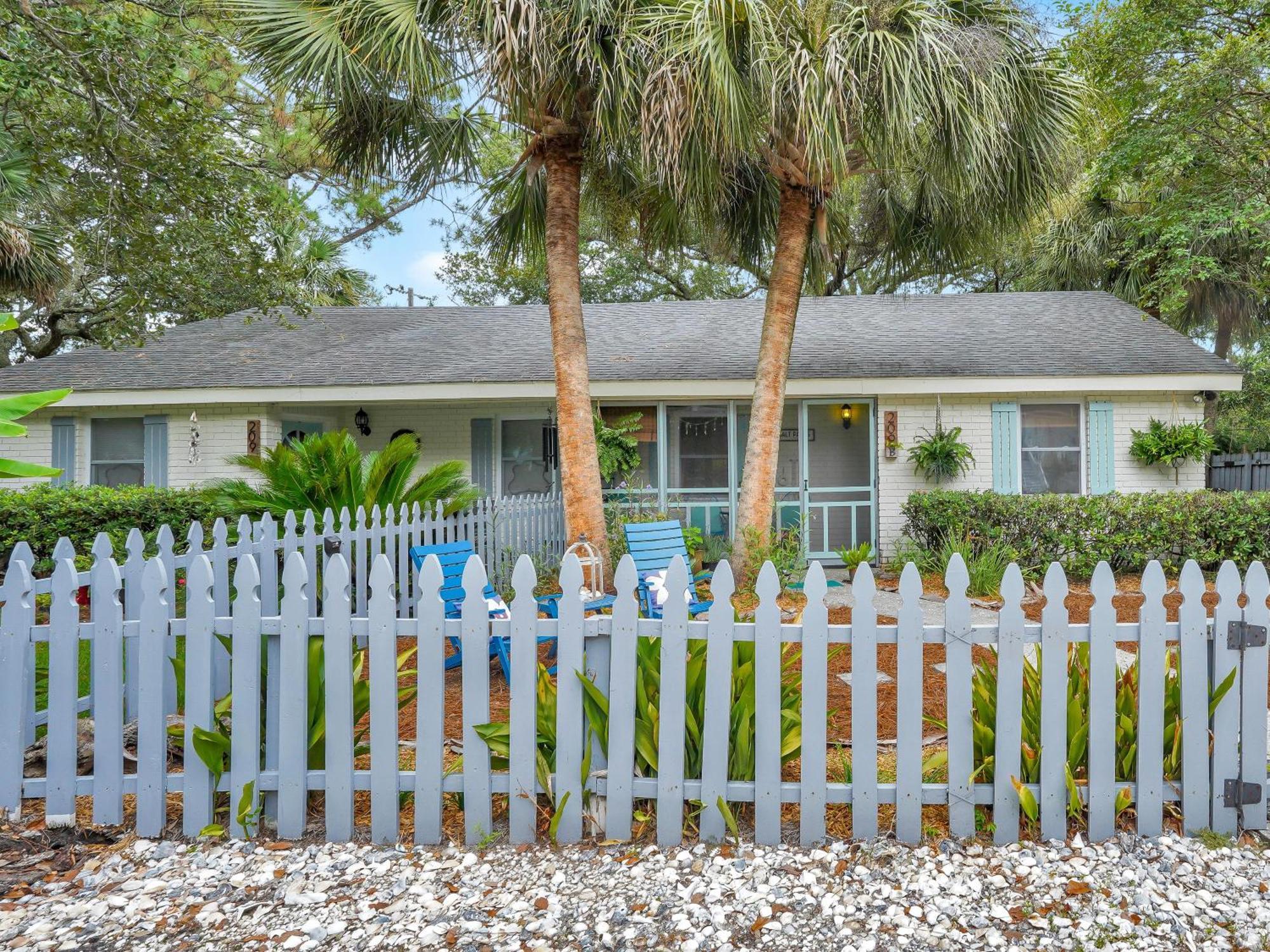 Salt Palms Cottage Tybee Island Exterior photo